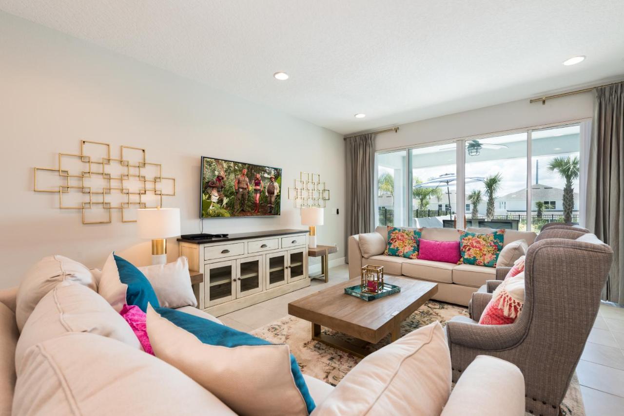 Vibrant Home By Rentyl Near Disney With Private Pool, Foosball Table & Resort Amenities - 7418M Orlando Exteriör bild